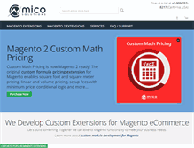 Tablet Screenshot of micosolutions.com